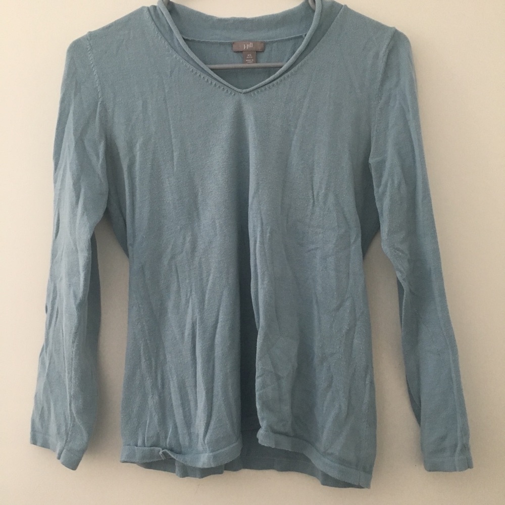 J. Jill V Neck Lightweight sweater